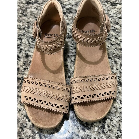 Earth Seneca Dark Blush Nubuck Leather SZ 7 - Picture 6 of 8